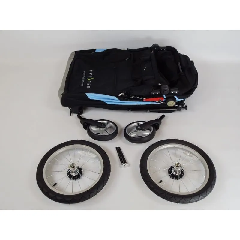 Petstro Hundebuggy Silverwing Größe XL bis 55 kg